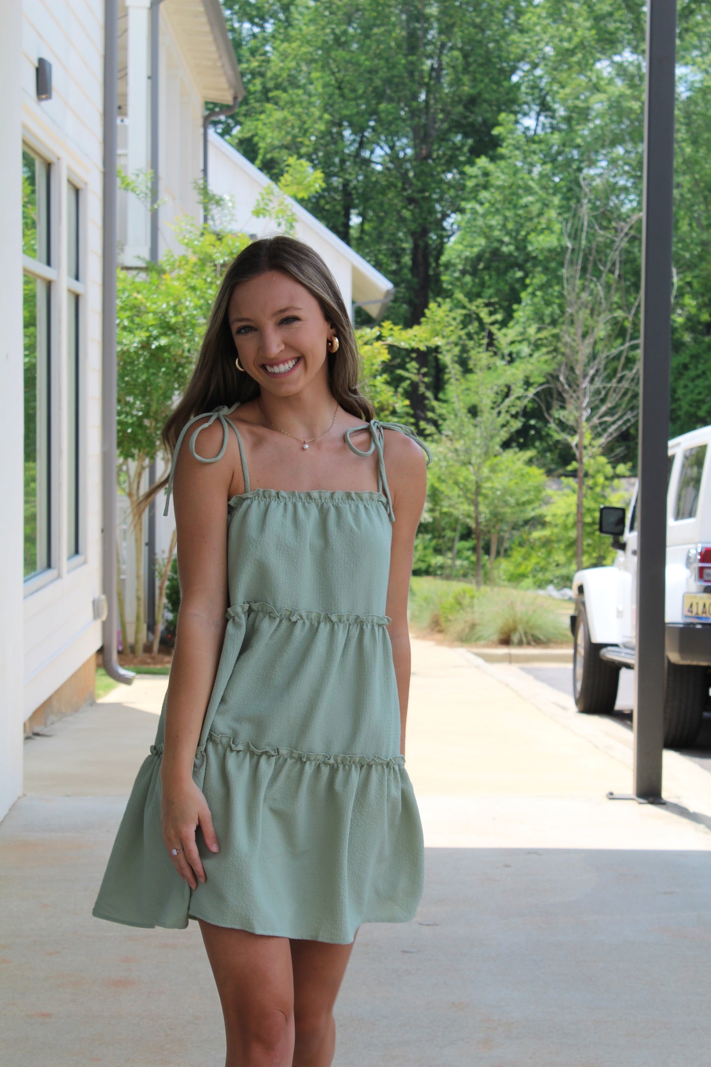 Heidi Tiered Mini Dress