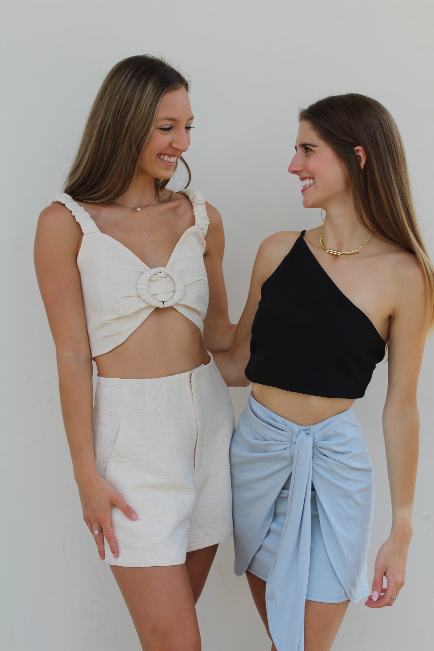 Sadie Draped Front Skirt