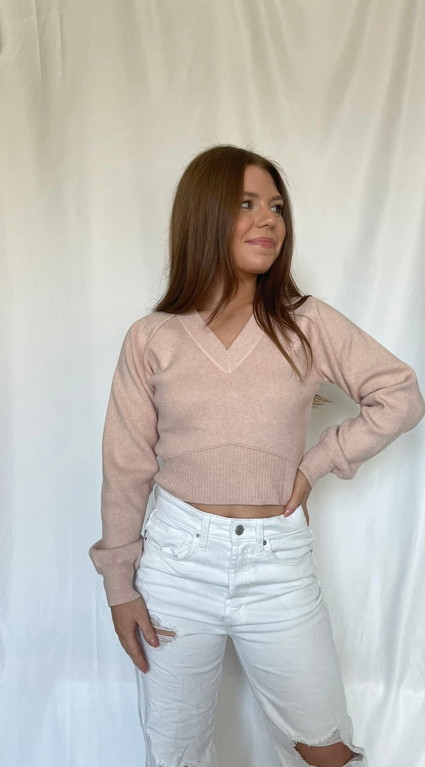 Pretty In Pink Sweater