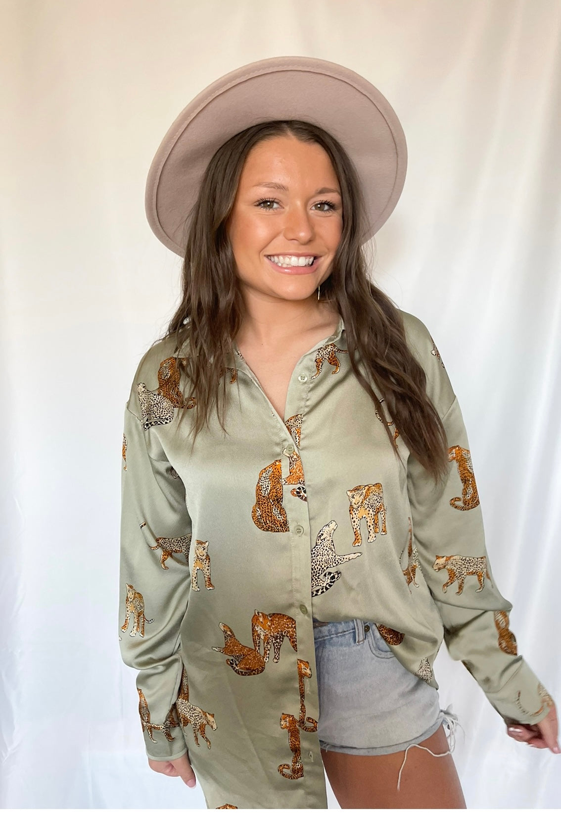 Tiger Print Top