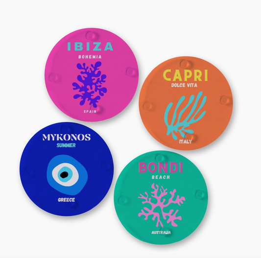 Ceramic Dolce Vita Coasters