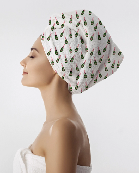 Champagne Hair Towel