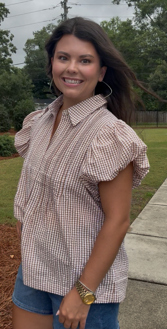 Southern Charm Gingham Shirt