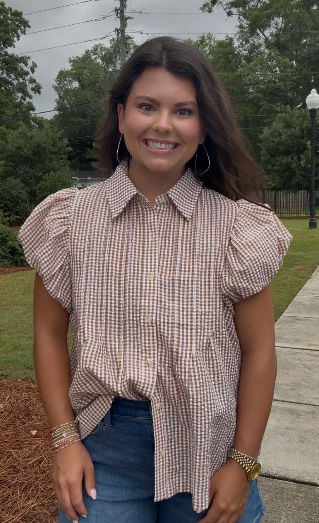 Southern Charm Gingham Shirt