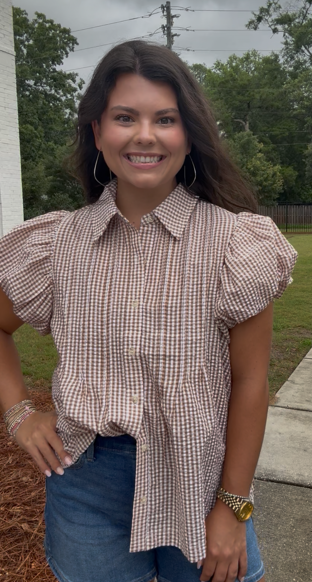 Southern Charm Gingham Shirt