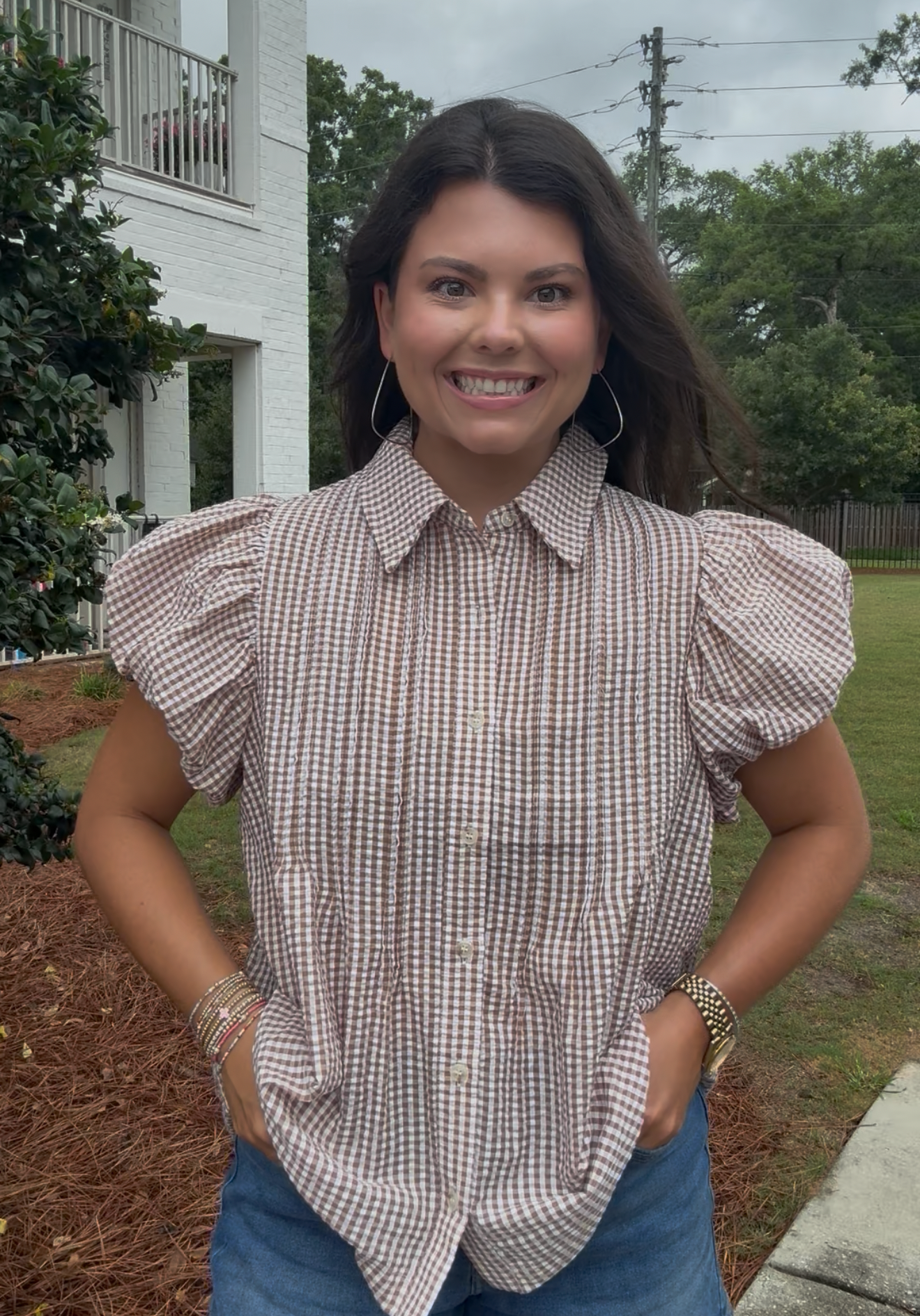 Southern Charm Gingham Shirt