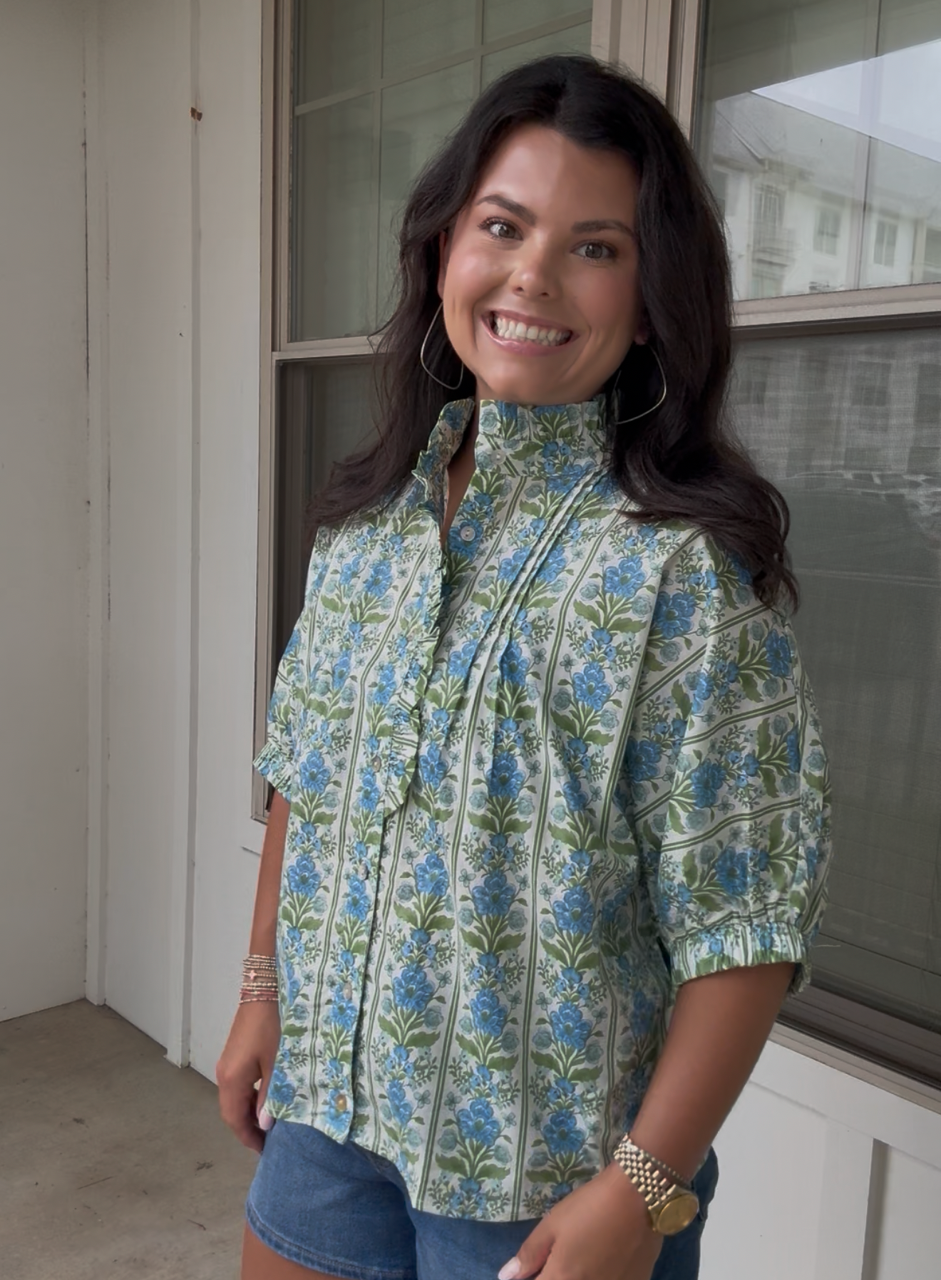 Blue Willow Top