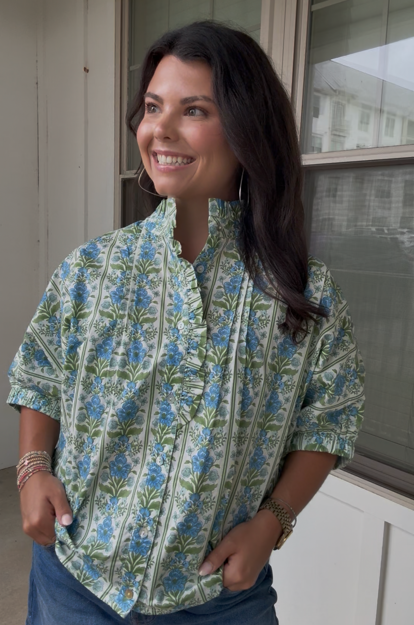 Blue Willow Top