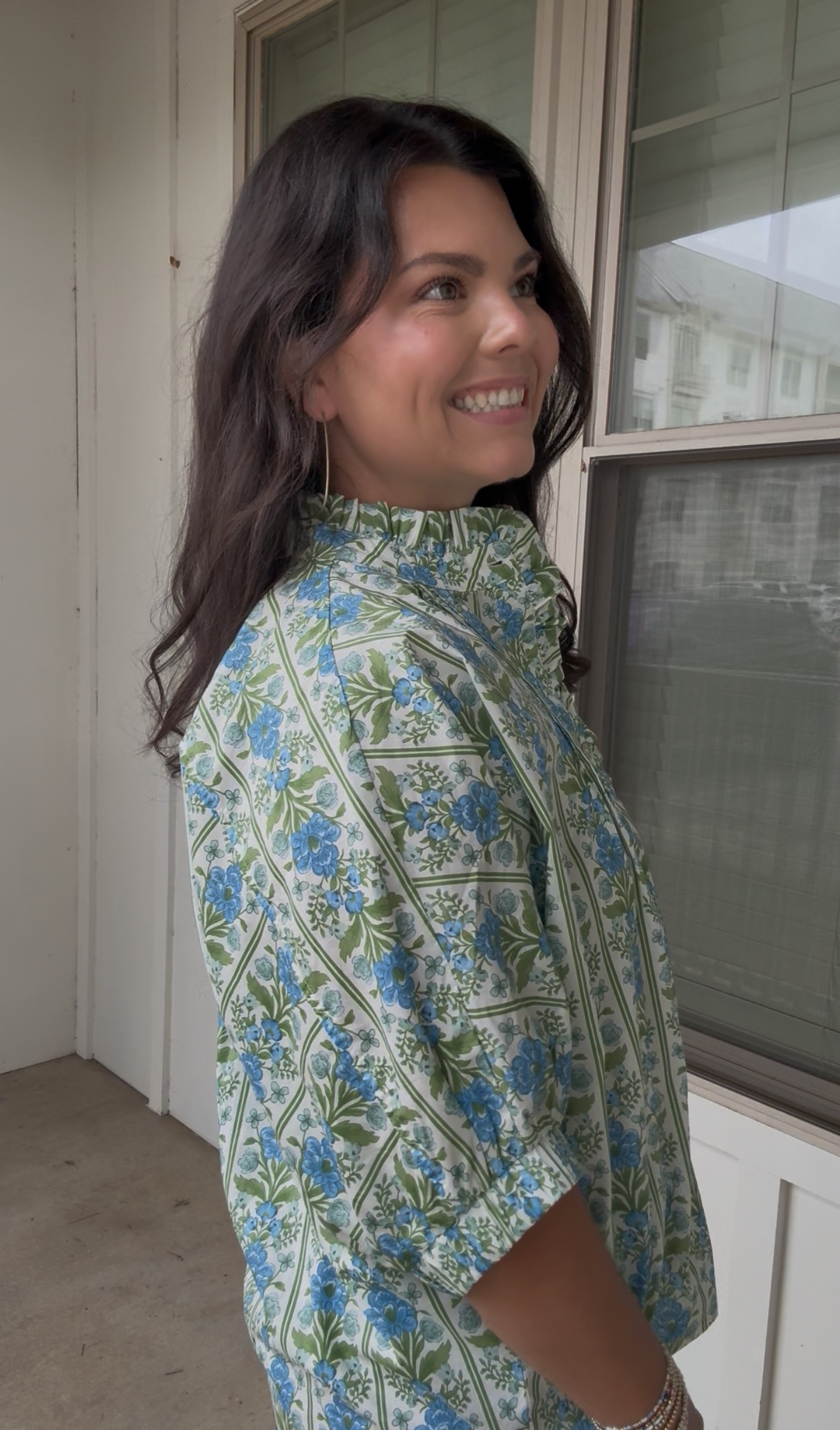 Blue Willow Top