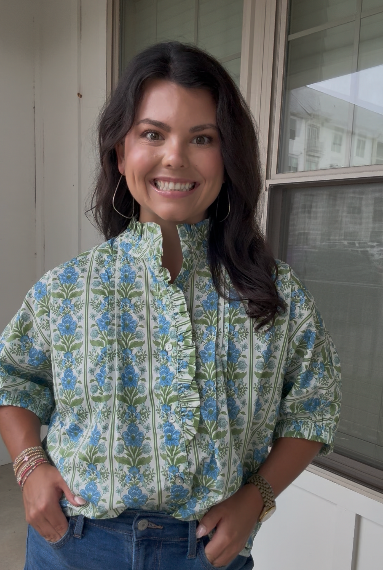 Blue Willow Top