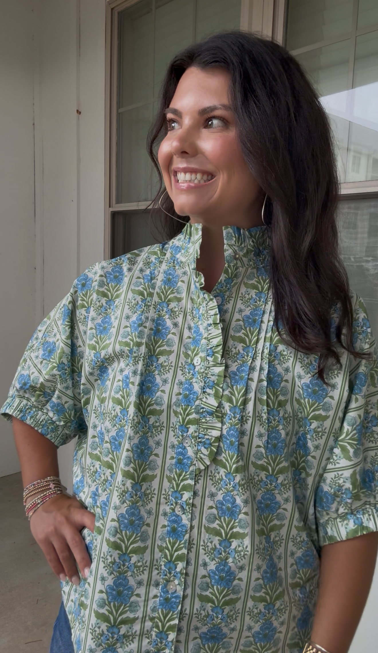 Blue Willow Top