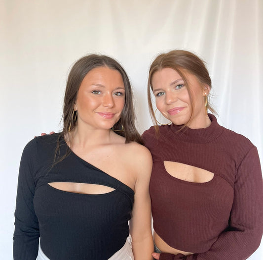 Remi Black One Shoulder Bodysuit