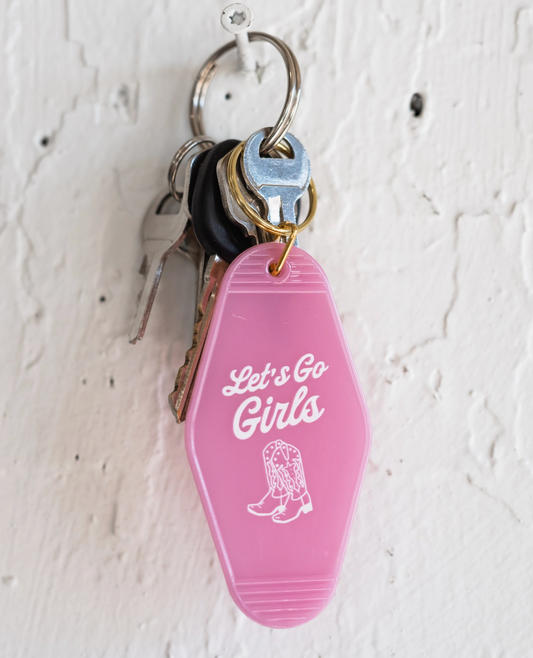 Let's Go Girls Keychain