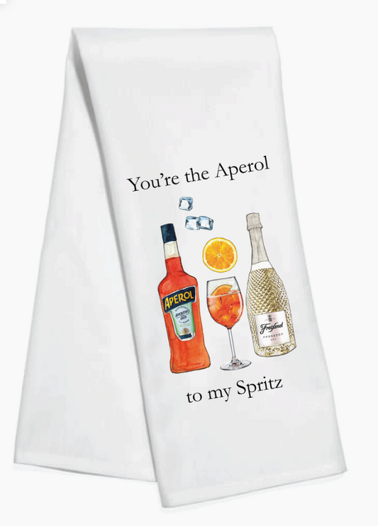 Aperol Spritz Kitchen Towel