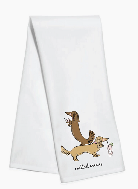 Cocktail Weenies Kitchen Towel