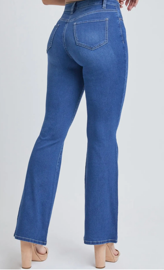 YMI HyperDenim High Rise Flare Jean