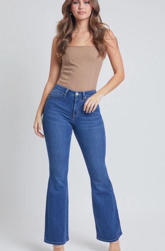 YMI HyperDenim High Rise Flare Jean